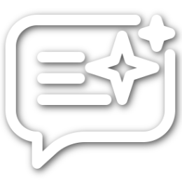 MDRN Marcus AI Guide chat bubble with stars icon